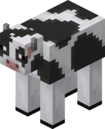 Minecraft Earth: vaca lechera