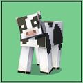 Minecraft Earth: vaca lechera