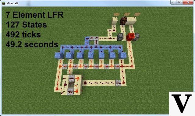 Circuitos / relógio de Redstone