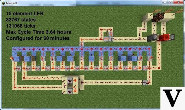 Circuitos Redstone / Reloj