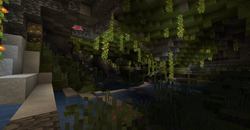 Grotte lussureggianti