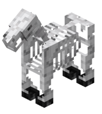 Skeleton horse