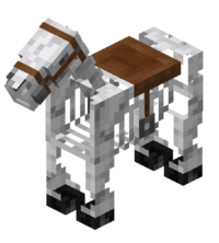 Skeleton horse