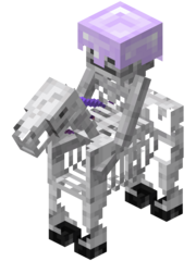 Skeleton horse