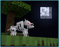 Minecraft Earth: Lobo esqueleto
