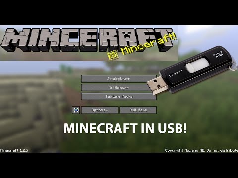 Tutoriales / Jugar y guardar Minecraft en una memoria USB