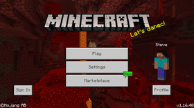 Edición Bedrock 1.16.40